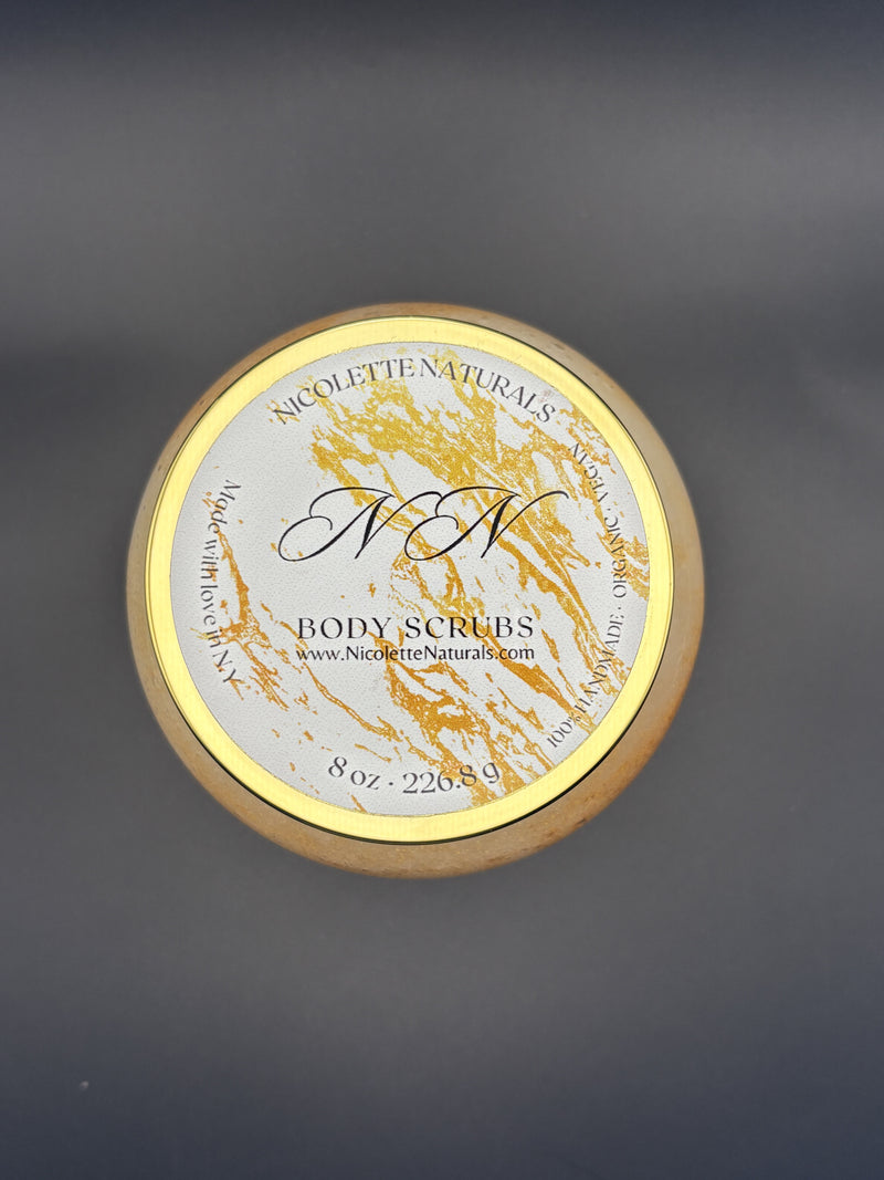 Lavender golden essence body scrubs